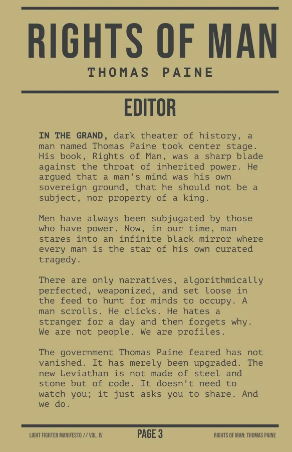 Volume IV, page 3