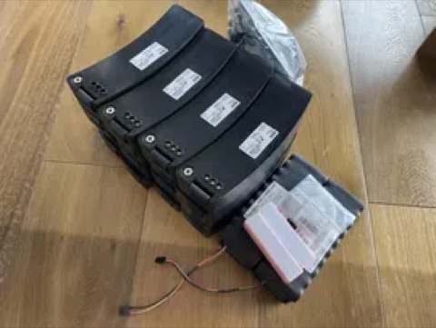 Used battery packs
